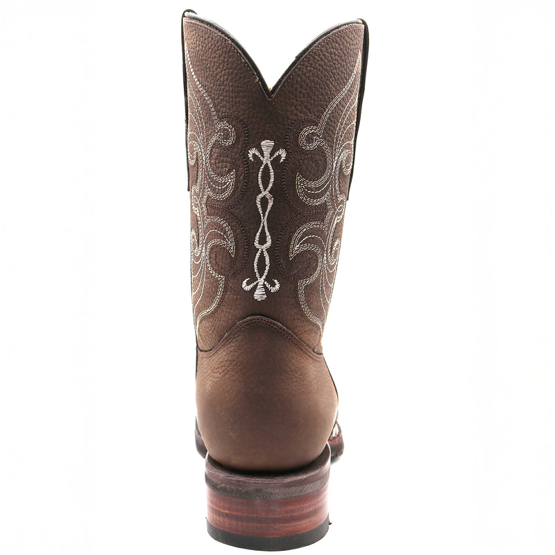 Load image into Gallery viewer, 1127 - RockinLeather Men's Hand Tooled Overlay Western Boot
