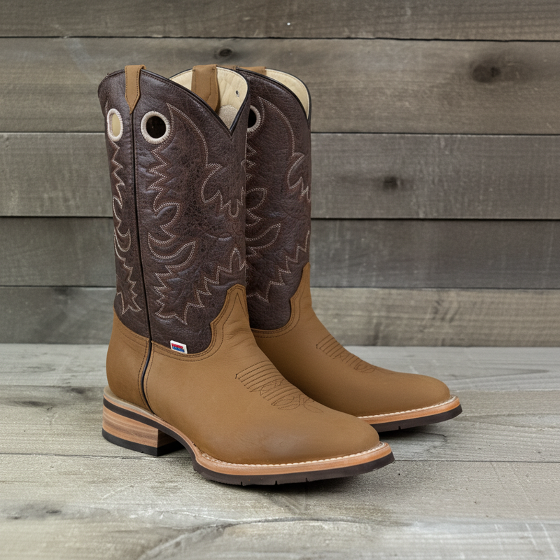 Load image into Gallery viewer, 1219 - RockinLeather Men's Round Toe Crazy Horse Western Boot
