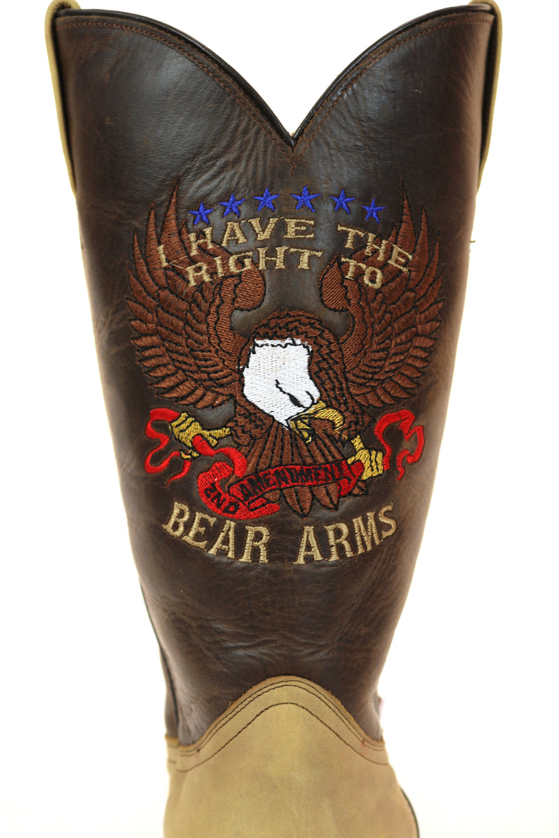 Load image into Gallery viewer, 1199 - RockinLeather Men's * Right To Bear Arms * Western Boot
