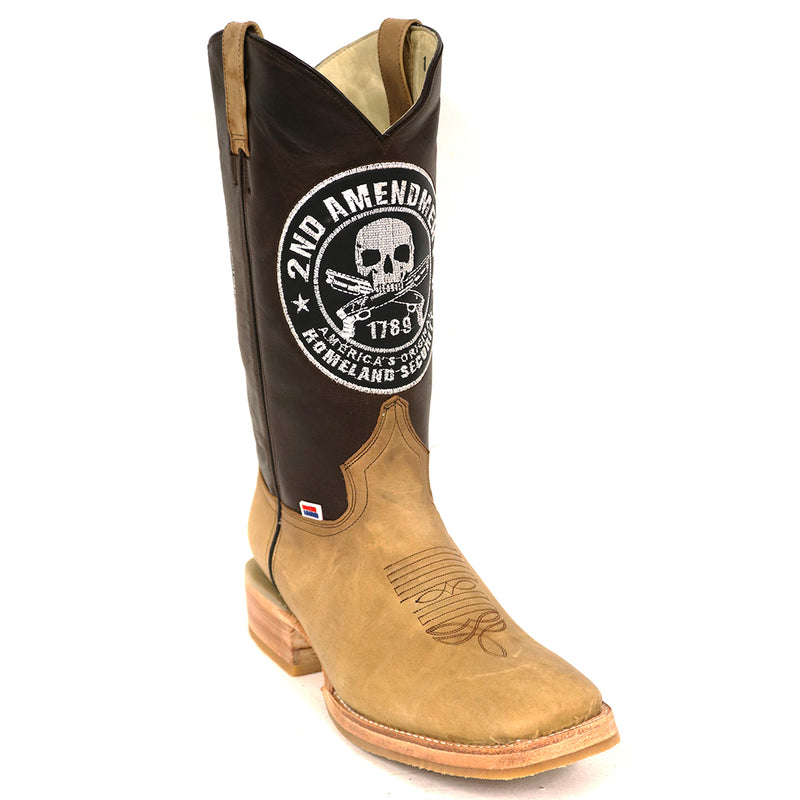 Load image into Gallery viewer, 1200 - RockinLeather Men's * 2nd Amendment * Western Boot
