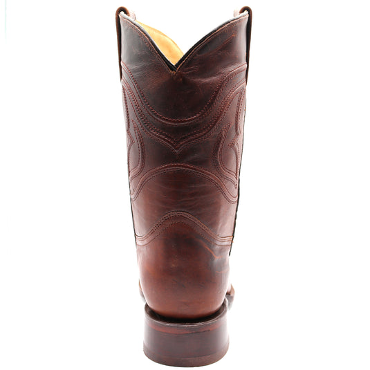 1253 - RockinLeather Men's Cognac Goat Roper Boot