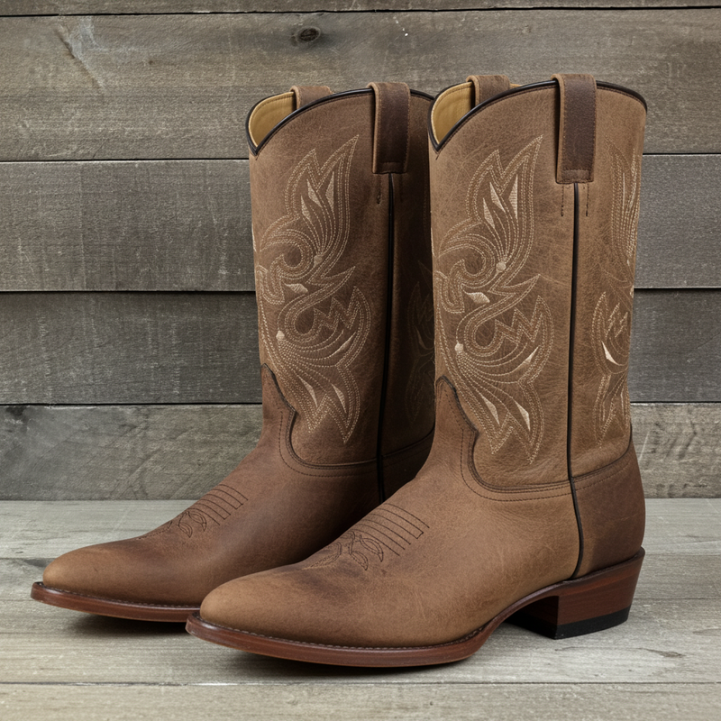Load image into Gallery viewer, 1802 - RockinLeather Men's Mad Dog Cowhide Western Boot With Pointed Toe
