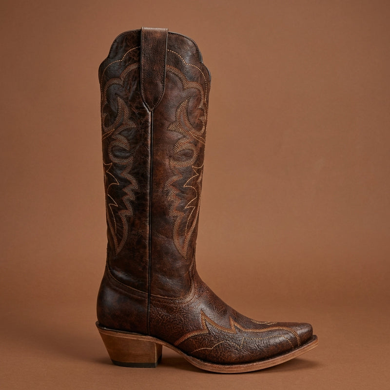 Load image into Gallery viewer, 8300 - RockinLeather Women's Hand Painted Snip Toe Boot
