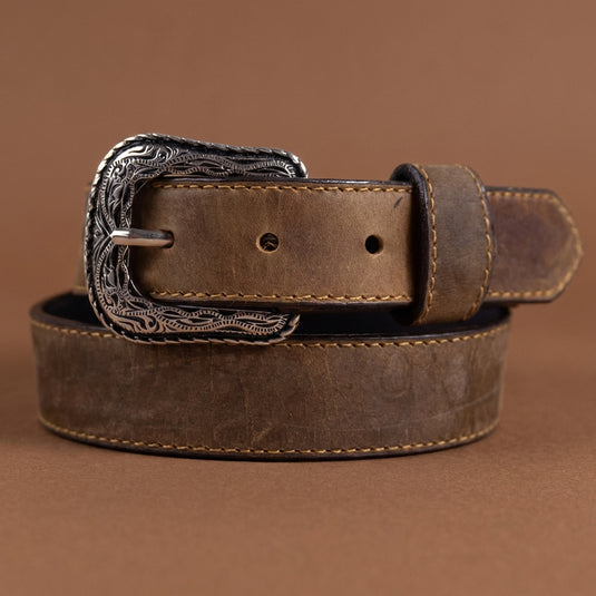 B1033 - RockinLeather Children's Crazy Choco Leather Belt