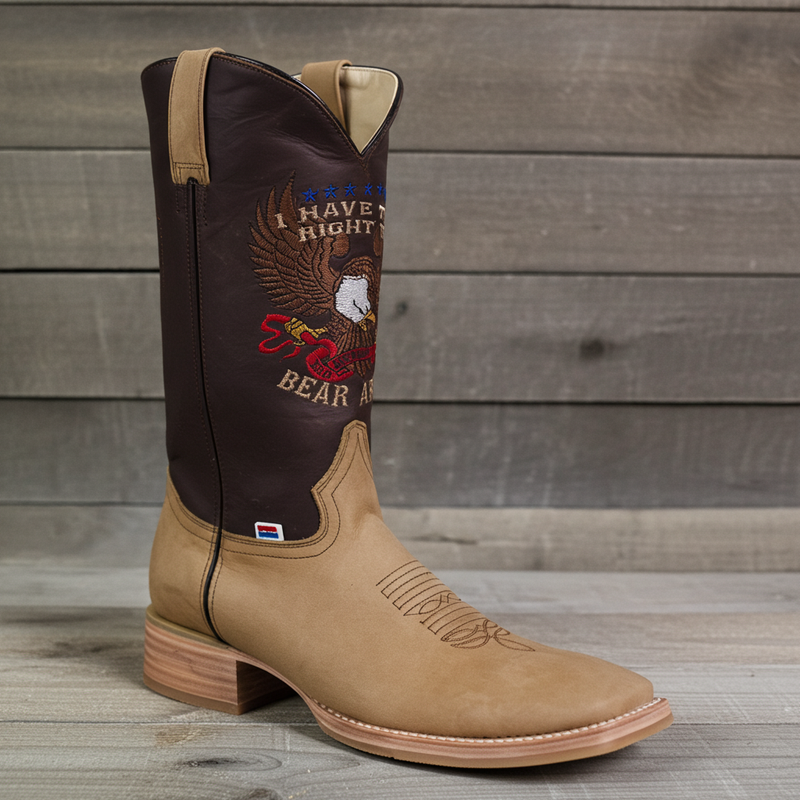Load image into Gallery viewer, 1199 - RockinLeather Men's * Right To Bear Arms * Western Boot
