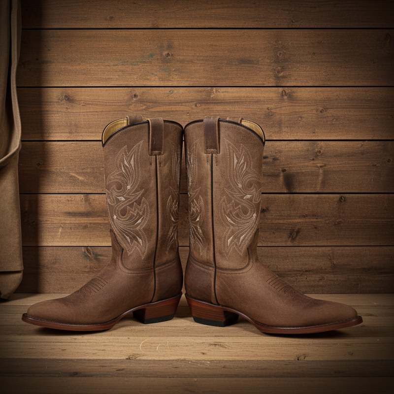 Load image into Gallery viewer, 1802 - RockinLeather Men's Mad Dog Cowhide Western Boot With Pointed Toe
