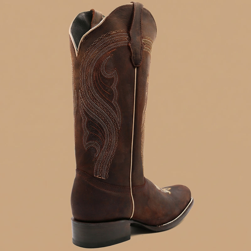 Load image into Gallery viewer, 2806 - RockinLeather Women's Mad Dog Brown Western Boot

