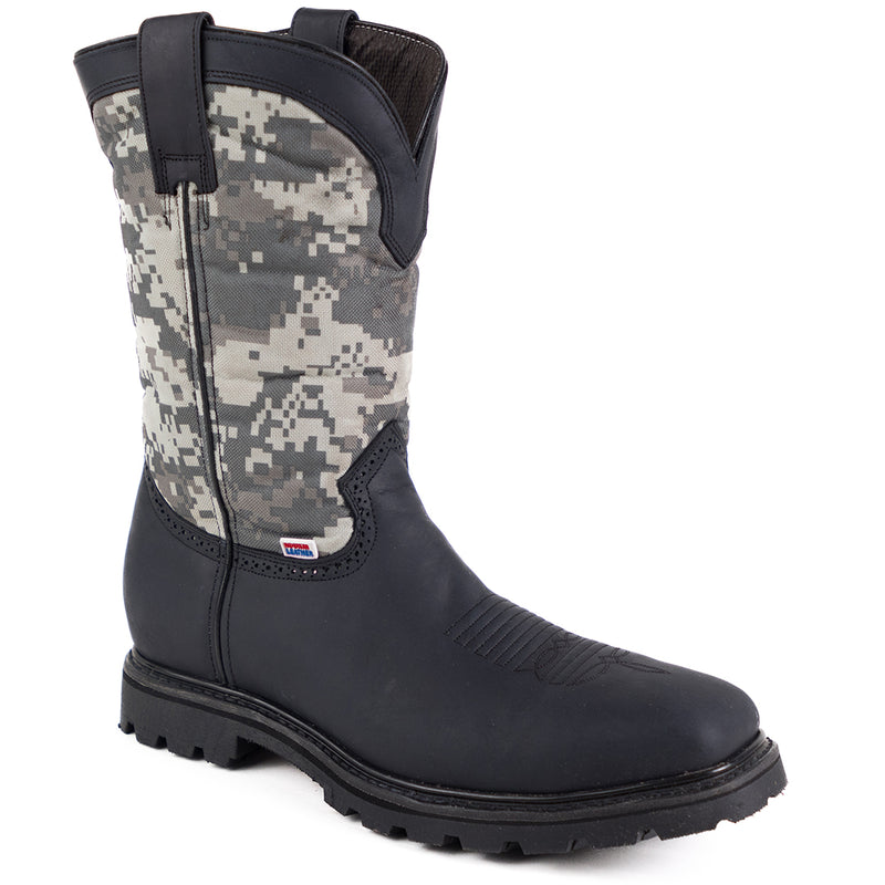 Load image into Gallery viewer, 3122 - RockinLeather Men's Digital Camo NonSteel Toe Work Boot
