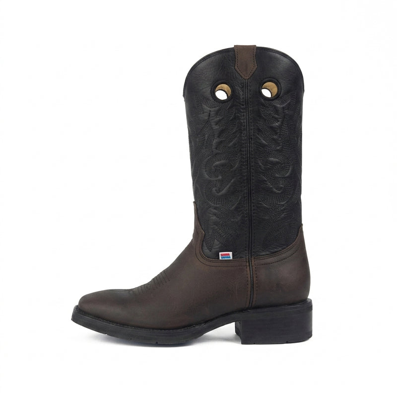 Load image into Gallery viewer, 1241 - RockinLeather Men's Gaucho Cowhide with Chocolate Leather Upper &amp; 8 Second Outsole
