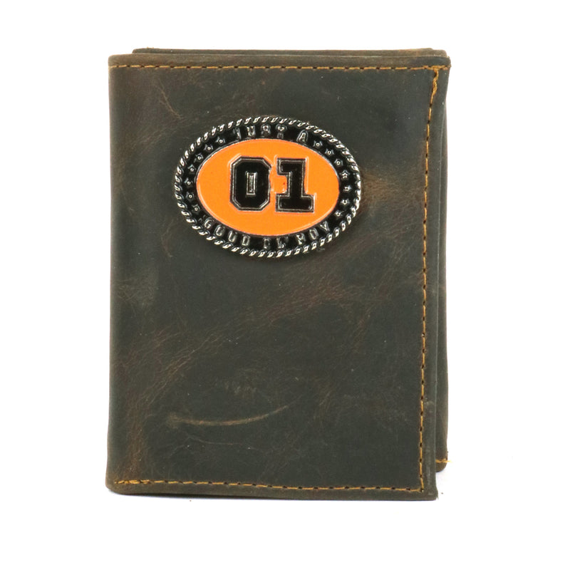 Load image into Gallery viewer, W150 - RockinLeather Good Ol' Boy TriFold Wallet
