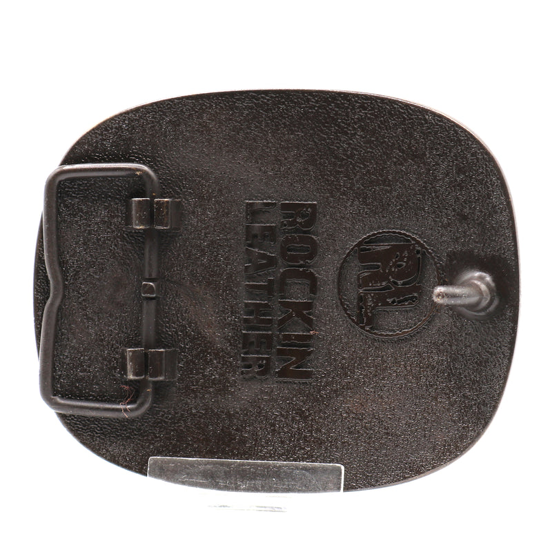 Load image into Gallery viewer, RLB007 - RockinLeather "Almost Heaven West Virginia" Belt Buckle
