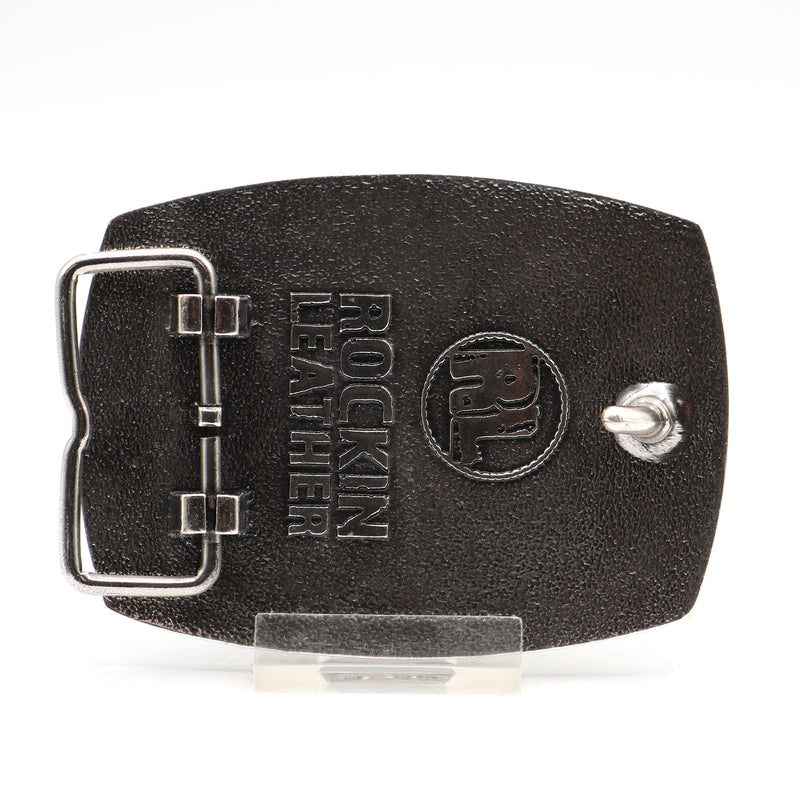 Load image into Gallery viewer, RLB008 - RockinLeather "In God We Trust" Belt Buckle
