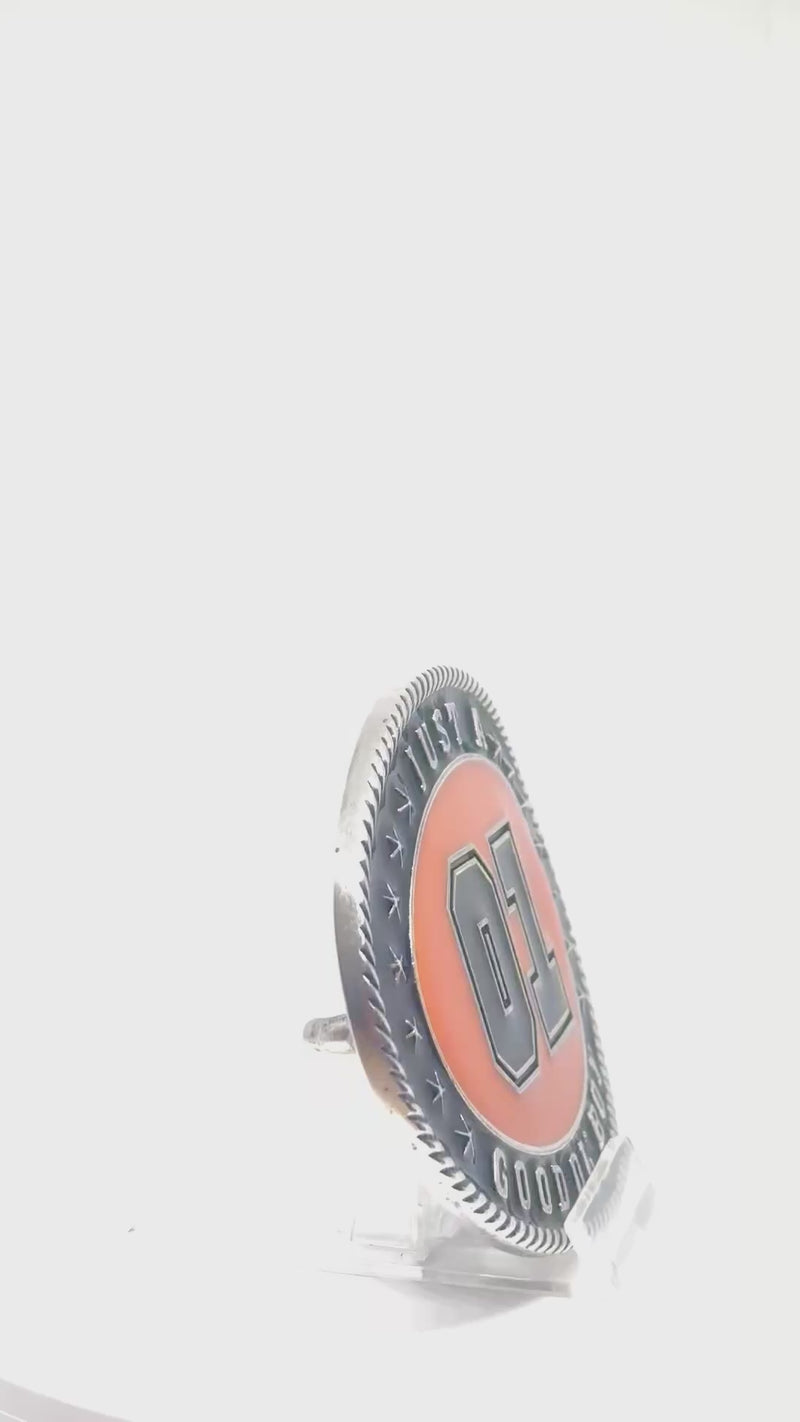Load and play video in Gallery viewer, RLB002 - RockinLeather "Just A Good Ol' Boy" Belt Buckle
