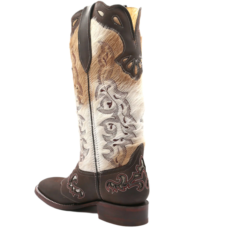Load image into Gallery viewer, 2157 - RockinLeather Women's Handcrafted Genuine Cowhair Leather with Overlay
